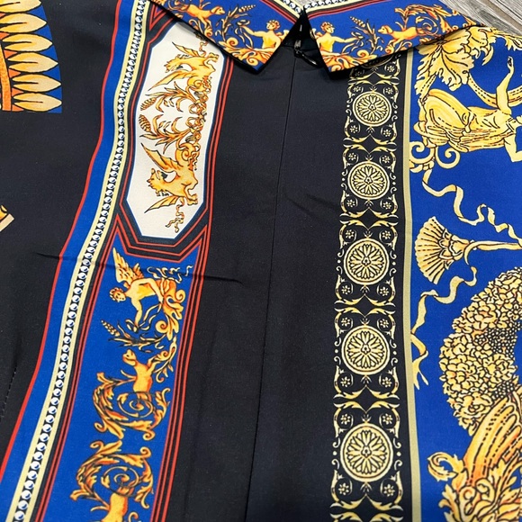 Multicolor navy blue dress - Picture 6 of 6